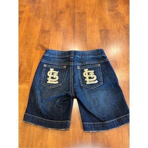 New Woman’s MLB St. Louis cardinals Jean shorts